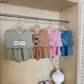 BỘ CỘC HÈ BA lỖ CHO BÉ TRAI, BÉ GÁI-Sỉ 127k