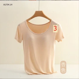 ÁO CỘC TAY KÈM BRA- sỉ 98k