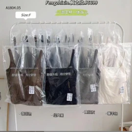 ÁO 2 DÂY KÈM ĐỆM NGỰC CHO NỮ sỉ 81k