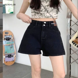 Quần short Jean 2 khuy  - sỉ 129k