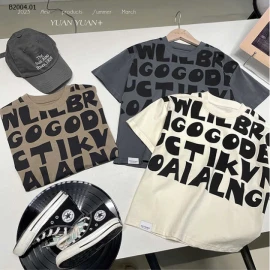 ÁO PHÔNG CHỮ SIZE ĐẠI GÁI  -sỉ 134k