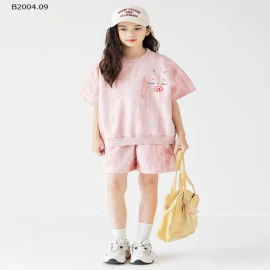 BỘ CHO BÉ GÁI NGẮN TAY-sỉ 225k