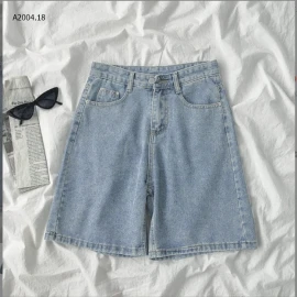 QUẦN SHORT DENIM ỐNG RỘNG - sỉ 115k
