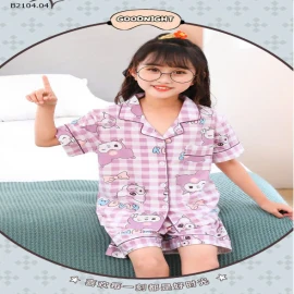 BỘ PIZAMA BÉ GÁI-sỉ 112k