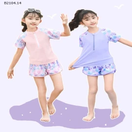 BST BỘ BƠI NGẮN TAY BÉ GÁI -sỉ 138k
