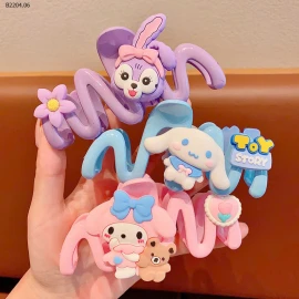 KẸP TÓC GẤP HOẠT HÌNH CUTE CHO BÉ GÁI-sỉ 25k