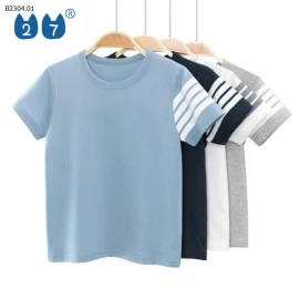 ÁO PHÔNG HOẠT HÌNH BÉ TRAI HÃNG 27 KIDS -sỉ 72k