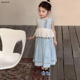 SÉT VÁY JEANS PHỐI REN-sỉ 240k