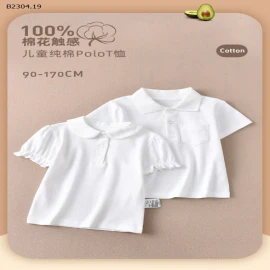 ÁO POLO BÉ GÁI -sỉ Sz 90-140 : 122k          Sz 150-170 : 128k