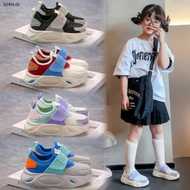 GIÀY THỂ THAO LƯỚI THOÁNG KHÍ CHO BÉ8-sỉ Sz 27-31 : 180k           Sz 32-37 : 190k