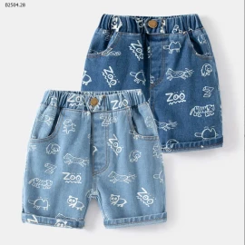 QUẦN SOOC JEAN BÉ TRAI HÃNG WELLKIDS -sỉ 108k