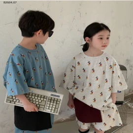 SET BỘ HOẠT HÌNH CỘC TAY KUMAI.KIDS-sỉ 186k