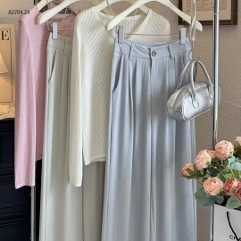 QUẦN SUÔNG ỐNG RỘNG NỮ ANNA -sỉ 198k