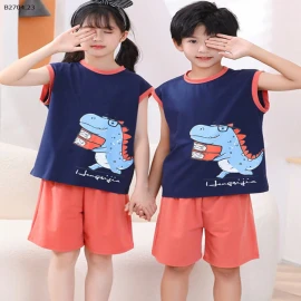 BỘ  COTTON SZ ĐẠI BÉ TRAI BÉ GÁI-sỉ 88k