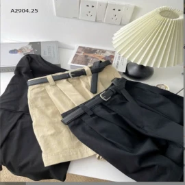 QUẦN SHORT CẠP CAO CHO NỮ-sỉ 211k