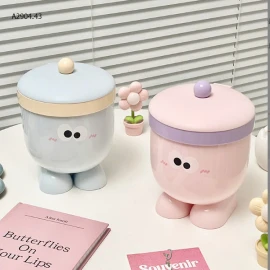 THÙNG ĐỰNG RÁC MINI ĐỂ BÀN-sỉ 75k/set 2c mix màu