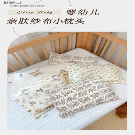 GỐI COTTON HỌA TIẾT CHO TRẺ SƠ SINH -sỉ sz nhỏ : 103k              sz to : 134k 