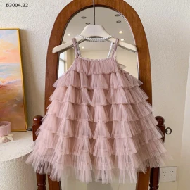 VÁY DÂY VOAN TẦNG BG-sỉ 190k