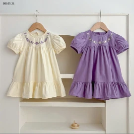 VÁY BABYDOLL CỔ HOA CHO BÉ GĂI-sỉ 154k