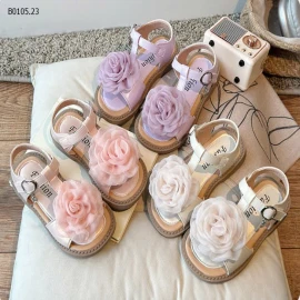 Sandal hoa trà quai dán cho bé-sỉ Sz 23-28 : 146k           Sz 29-34 : 153k