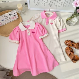 VÁY POLO THÊU TIM -sỉ 132k