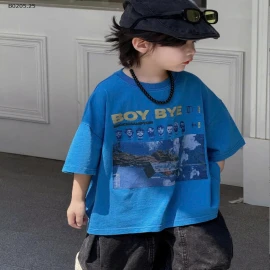 ÁO THUN XANH BOY BEY-sỉ 155k