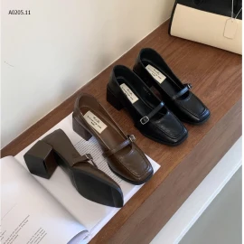 GIÀY MŨI VUÔNG DÁNG CỔ ĐIỂN-sỉ 185k