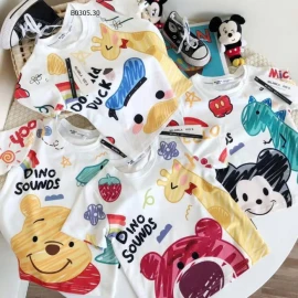 ÁO THUN HÌNH NGỘ NGHĨNH -sỉ 78k