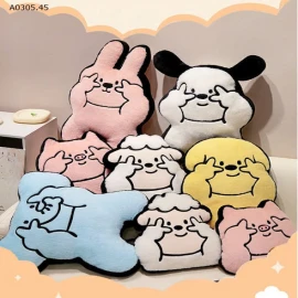 GỐI ÔM HOẠT HÌNH CUTE-sỉ 110k