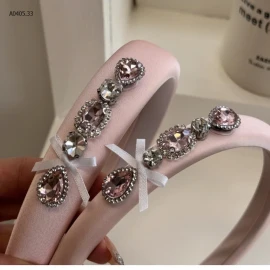 SET 2C BĂNG ĐÔ HỒNG ĐÍNH HẠT ĐÁ -sỉ 68k/set 2c mix màu