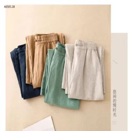 Quần suông cotton line xuất Nhật -sỉ 140k
