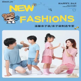 BỘ MẶC NHÀ TRẺ EM-sỉ Sz 90-140 : sỉ 90k           Sz 150- 180 : sỉ 115k 
