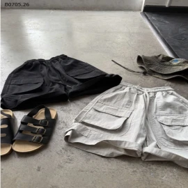 QUẦN SHORT TÚI HỘP CHO BÉ TRAI-sỉ 192k