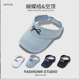 MŨ DENIM NƠ NỬA ĐẦU-sỉ 78k