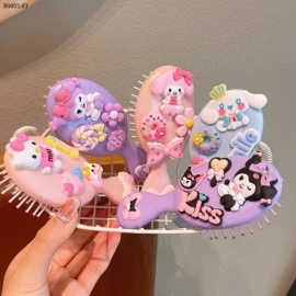 GƯƠNG KÈM LƯỢC GỠ RỐI 2IN1 CUTE -sỉ 36k