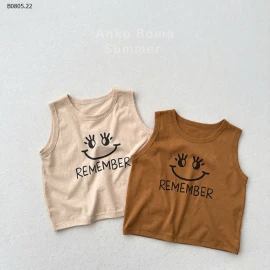 ÁO BA LỖ MẶT CƯỜI CHO BT-sỉ 109k