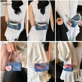 TÚI XÁCH KITTY HÌNH TRỤ MINI -sỉ Sz nhỏ : 109k                Sz to : 119k