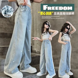QUẦN JEANS CHO BÉ GÁI -sỉ 130k