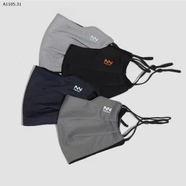 SET 4 KHẨU TRANG CHỐNG UV NAM - Sỉ 55k/ 1 sét 4 chiếc mix màu
