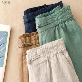 QUẦN SUÔNG COTTON LINEN - sỉ 136k