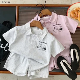 SET POLO GẤU BÉ TRAI -Sỉ 165k