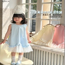 VÁY CÔNG CHÚA BG  VIỀN REN HMSC- sỉ 145k