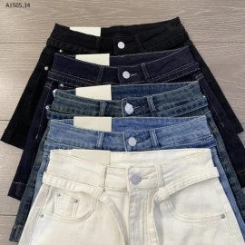 QUẦN SOOC JEAN PHỐI DÂY CHO NỮ  - sỉ 197k