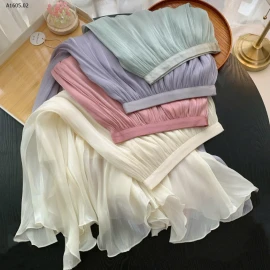 CHÂN VÁY VOAN TƠ CHO NỮ-sỉ 180k