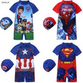 BỘ BƠI LIỀN THÂN KÈM MŨ CHO BÉ YÊU -sỉ 120k