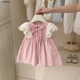 BST VÁY HÈ CHO BÉ GÁI HÃNG NINGLI- sỉ mẫu 1-2: 123k mẫu 3: 158k