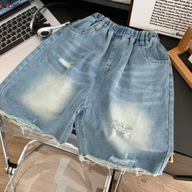 QUẦN SHORT JEAN RÁCH TUA DUA CÁ TÍNH BT-Sỉ 170k