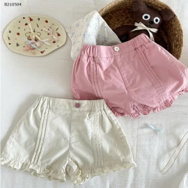 QUẦN SHORT CHO BÉ GÁI-Sỉ 79k