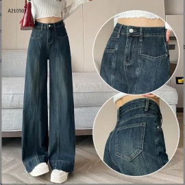 QUẦN JEAN XUÔNG VIỀN GÂN  - sỉ 165k