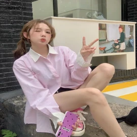 ÁO SƠ MI KẺ SỌC NỮ  - sỉ 165k